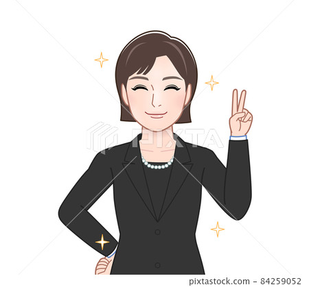 一個正式的西裝的女人 84259052