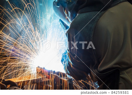 Workers Industrial Welding 84259381