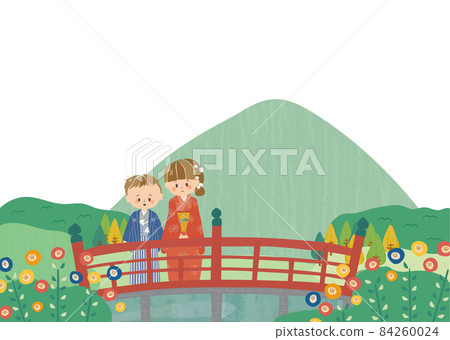 Japanese walk weather (children, sideways) 84260024