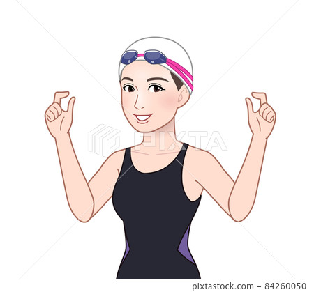 A swimmer woman A swimmer woman 84260050