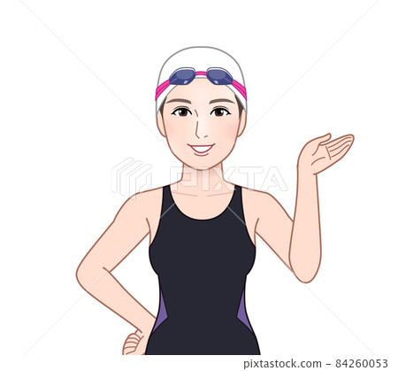 A swimmer woman A swimmer woman 84260053