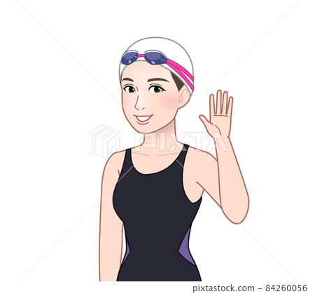 A swimmer woman 84260056