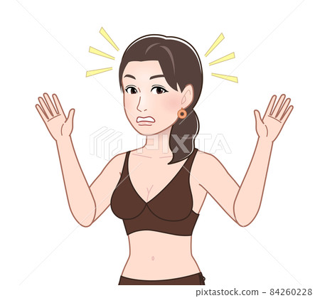 棕色泳裝的女人 84260228