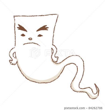 Hand-painted youkai illustration 84262786