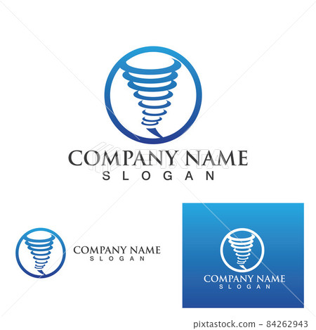 Tornado symbol vector illustration Tornado symbol vector illustration 84262943