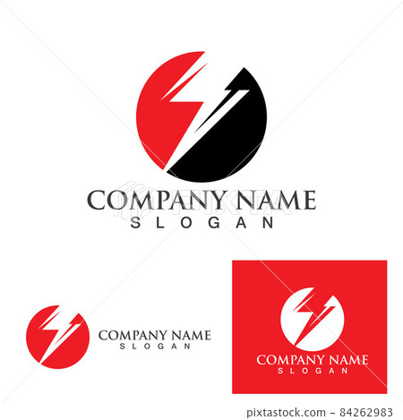 Thunderbolt lightning logo and symbol eps Thunderbolt lightning logo and symbol eps 84262983