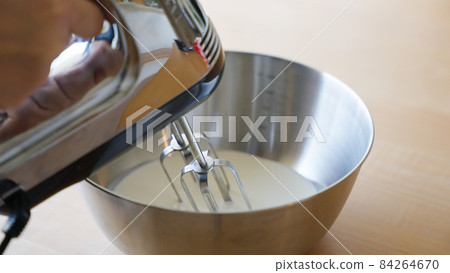Hand mixer, cream, sweets, handmade Hand mixer, cream, sweets, handmade 84264670