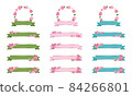 Cherry blossom ribbon set 84266801