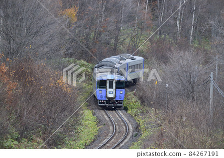Sekihoku Main Line Ikutahara-Kinka (Shin) JR Hokkaido Kiha 183 Series (Naebo) Taisetsu Monoclass Pinch Runner 84267191