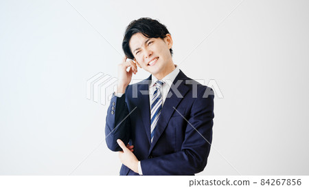 Thinking businessman 84267856