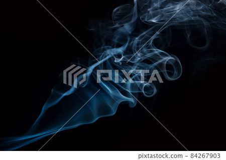 Abstract movement smoke on dark background Abstract movement smoke on dark background 84267903