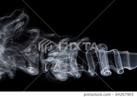 Abstract movement smoke on dark background Abstract movement smoke on dark background 84267905
