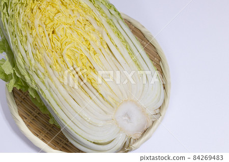 白底大白菜一半(1/2切) 白底大白菜一半(1/2切) 84269483
