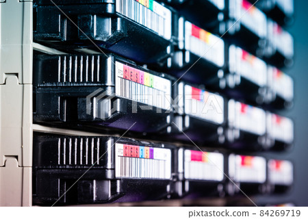 detail of hard disk array 84269719