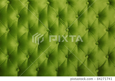 Green capitone tufted fabric upholstery texture Green capitone tufted fabric upholstery texture 84271741