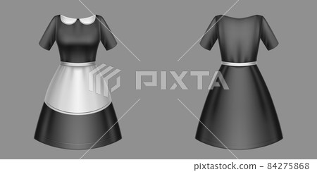 Maid uniform black housemaid dress, garment design 84275868