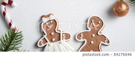 Christmas gingerbread cookie ジンジャークッキー 84276846