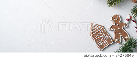 Christmas gingerbread cookie ジンジャークッキー 84276849