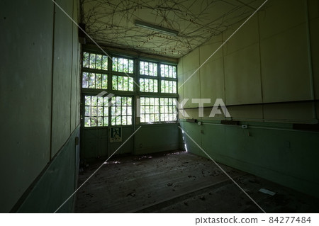 Ruins, ruins, abandoned hospitals, closed schools Ruins, ruins, abandoned hospitals, closed schools 84277484