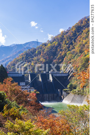 [Toyama Prefecture] Unazuki Dam in Autumn 84277635