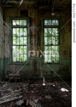Ruins, ruins, abandoned hospitals, closed schools Ruins, ruins, abandoned hospitals, closed schools 84277738