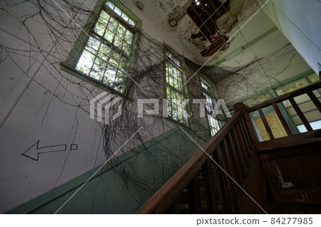 Ruins, ruins, abandoned hospitals, closed schools Ruins, ruins, abandoned hospitals, closed schools 84277985