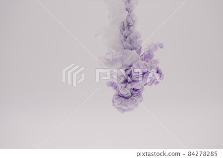 mauve smoke on a white background 84278285