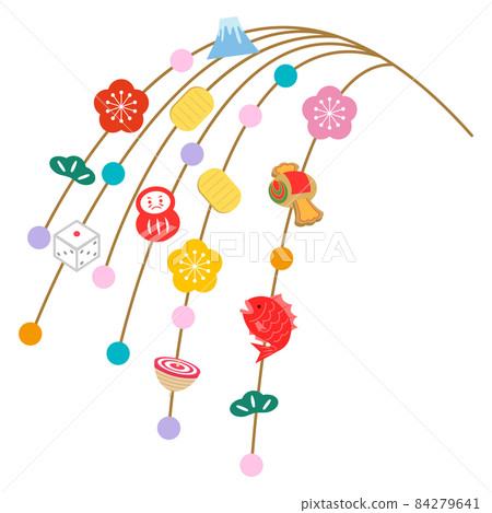 Illustration of eyebrows ball decoration Illustration of eyebrows ball decoration 84279641