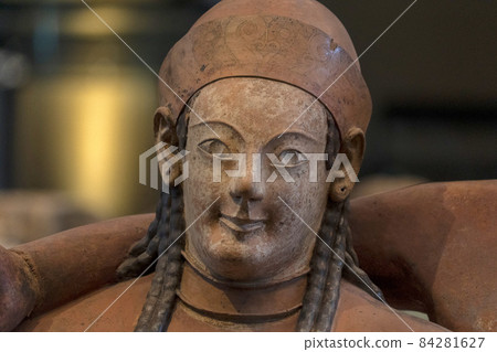 Etruscan Sarcophagus of the Spouses husband and wife Etruscan Sarcophagus of the Spouses husband and wife 84281627