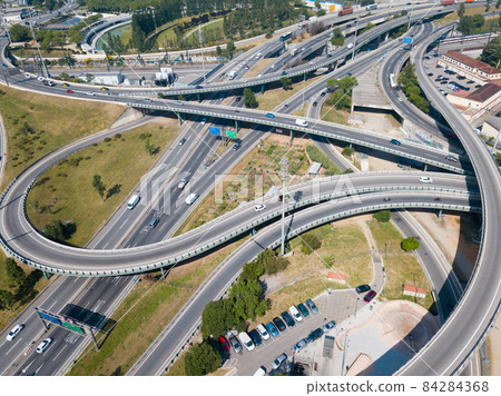 Barcelona flyover interchange 84284368