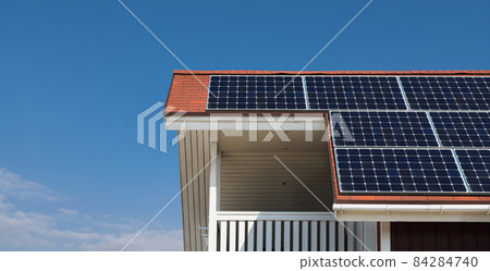 House roof solar panels  84284740