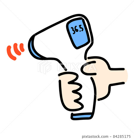 紅外線溫度計圖 紅外線溫度計圖 84285175