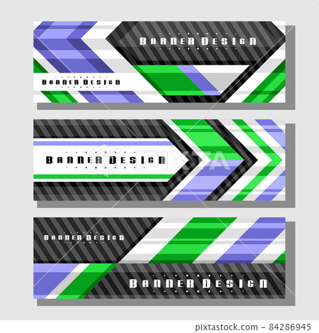 Vector Headers Set 84286945