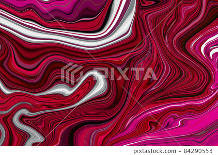 Fluid art. Marble ink colorful. Red and Pink marble pattern texture abstract background. can be used for background or wallpaper, Flow ink Fluid art. Marble ink colorful. Red and Pink marble pattern texture abstract background. can be used for background or wallpaper, Flow ink 84290553