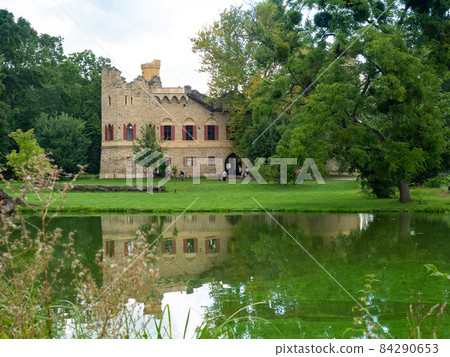 Januv hrad is romantic ruined castle in Lednice Valtice region Januv hrad is romantic ruined castle in Lednice Valtice region 84290653