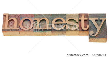 honesty word 84290781