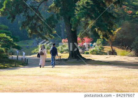 《Kagawa Prefecture》 Ritsurin Garden ・ Couple to date 《Kagawa Prefecture》 Ritsurin Garden ・ Couple to date 84297607