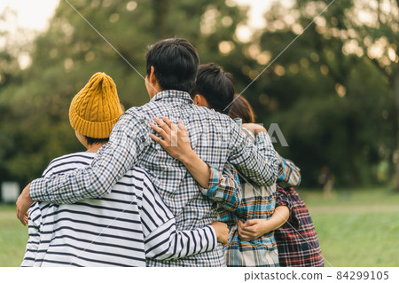 solidarity, unity, park 84299105