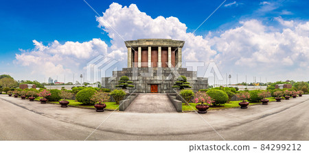 Ho Chi Minh Mausoleum in Hanoi, Vietnam Ho Chi Minh Mausoleum in Hanoi, Vietnam 84299212