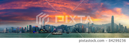 Victoria Harbour in Hong Kong Victoria Harbour in Hong Kong 84299236