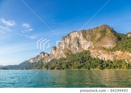 Cheow Lan lake in Thailand 84299493