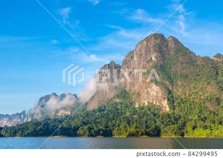 Cheow Lan lake in Thailand 84299495