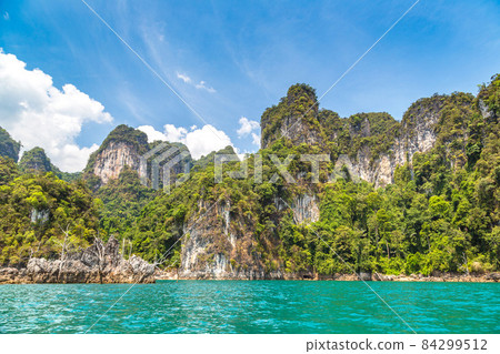 Cheow Lan lake in Thailand 84299512