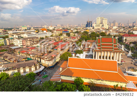 Wat Saket temple in Bangkok 84299832
