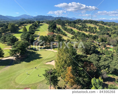 Golf course from drone Golf course from drone 84300268