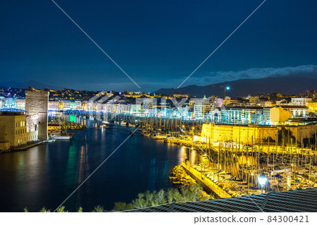 Saint Jean Castle and Cathedral de la Major in Marseille Saint Jean Castle and Cathedral de la Major in Marseille 84300421