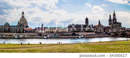 Huge panorama of Dresden, Germany. Cityscape. Skyline 84300817