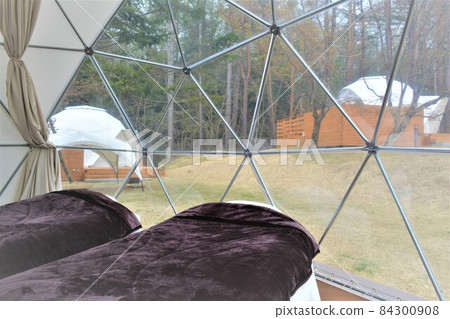 From inside the glamping dome tent From inside the glamping dome tent 84300908