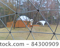 From inside the glamping dome tent 84300909