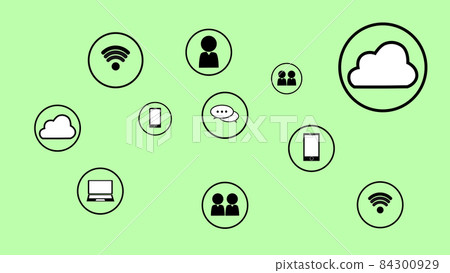 Simple icon background Simple icon background 84300929